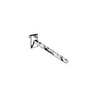 Wamaco Gridwall 7-Ball Waterfall, White, 5 Pack-Display clothing and other hanging products
