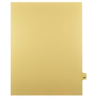 Mark Maker Legal Tabs - Letter Size - Buff - 1/25th cut - 25 tabs per package - 5 packages Pack - Number 196-Buff Single Tabs