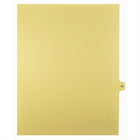 Mark Maker Legal Tabs - Letter Size - Buff - 1/15th cut - 25 tabs per package - 5 packages Pack - Number 70-Buff SingleTabs