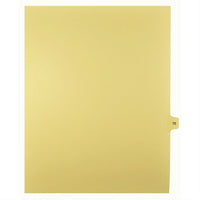 Mark Maker Legal Tabs - Letter Size - Buff - 1/15th cut - 25 tabs per package - 5 packages Pack - Number 70-Buff SingleTabs