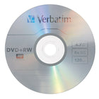 Verbatim – Disques vierges 4x DVD+RW, 4,7 Go, surface étiquetée, boîtiers minces, 10/paquet (94839)-Capacité de stockage de 4,7 Go