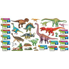 Trend Discovering Dinosaurs Bulletin Board Set (T-8294)-Coordinates with Discovering Dinosaurs Collection - theme your display with trim, letters, accents.