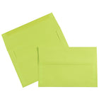 JAM Paper A8 Invitation Envelopes, 5.5 x 8.125, Brite Hue Ultra Lime Green, 1000 Pack (15955B)-Material: Paper