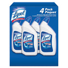Lysol Toilet Bowl Cleaner & Disinfectant - 946 mL - 4 Pack-Angled bottle targets hard-to-reach areas
