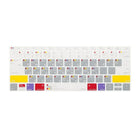 JCPal VerSkin MacOS Shortcut Keyboard Protector for MacBook 12 / 2016 New MacBook Pro 13” without Touch Bar-Thin and light design, 0.3mm thick