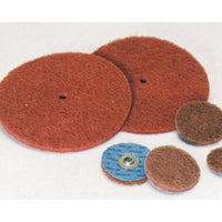 3M Standard Abrasives Buff & Blend Disc, 3" Dia., Medium Grit, Aluminum Oxide - 36 Pack-Abrasive Material: Aluminum Oxide