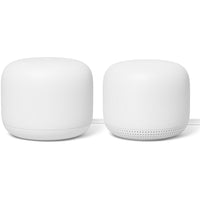 Google Nest Wifi Router and Point - White-Up to 3,800 square feet (350 square meters)