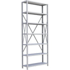 Metalware RK335 Boltless Shelving Unit, 7-Shelves, 36" x 18" x 88", Light Grey-Adjustable shelving system that provides high strength, yet economical storage capacity for your needs
