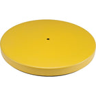 SCN Industrial Build Your Own Crowd Control Barriers - Yellow - Bases - 2 Pack-Base Diameter 14.2"