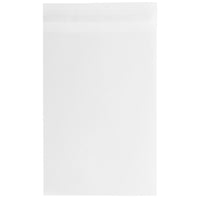 JAM Paper Cello Sleeves Envelopes with Self Adhesive Closure, 13 7/16" x 19 1/4", Clear, 100 Pack-Clear