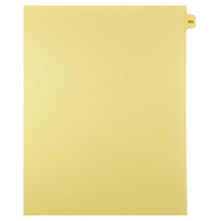 Mark Maker Legal Tabs - Letter Size - Buff - 1/15th cut - 25 tabs per package - 5 packages Pack - Number 151-Buff SingleTabs