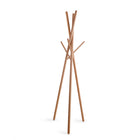 Decent Living Wooden Coat Rack - Solid Beech-Red-dot Awarded design PIY Nude coat rack