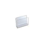 Azar Acrylic Desk File Holder, Clear, 10" x 4" x 7.5", 4/Pack (255084)-Designed to easily access files