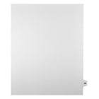 Mark Maker Legal Tabs - Letter Size - White - 1/15th cut - 25 tabs per package - 5 packages Pack - Number 59-White Single Tabs