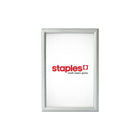 Futech SFM002 Mitered Corner Snap Frame Sign Holder, 12-1/2" x 19" x 1/2", Aluminum-Frame size: 12-1/2" x 19" ; Poster size: 11" x 17"