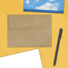 JAM Paper A6 Invitation Envelopes, 4.75 x 6.5, Brown Kraft Paper Bag Recycled, 250 Pack (LEKR650H)-Paper Weight: 28 lbs.