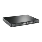 TP-Link JetStream TL-SG3428XMP Ethernet Switch - Black-4x 10G SFP+ Slots, 1x RJ45 Console Port, 1x Micro-USB Console Port
