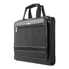 Bugatti Ring Binder Polyester, Black-Full zip around closure