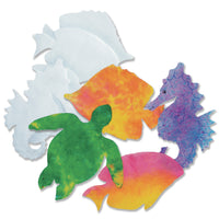 Roylco 7 " x 10" Colour Diffusing Craft Paper Sealife Shape, 144 Pack (R-2446)-Age group and grade: All ages