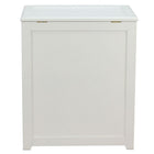 Oceanstar Storage Laundry Hamper, White (RH5513WHITE)-Hand grips on both sides for easy carrying