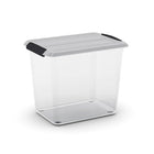 Curver Latchmate 26L Box-Clear resin base