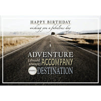 Millbrook Studios 5-3/8" x 7-3/4" Happy Birthday Greeting Cards and Envelopes, 18 Pack (06186)-Printed on uncoated card stock