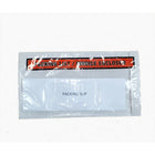 Belle-Pak Packing List Envelope - 5.5" H x 10" W - Pack list/Invoice Enclosed - 1000 Pack-Clear Face with Black Font & Red Background