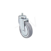 Colson Zinc Plated Caster, 6" (152 Mm), Caster Type: Swivel, Wheel Material: Crown Grey Adv, Mi928, 2 Pack (Y681-ECB-ST)-Wheel Diameter: 6" (152 mm)