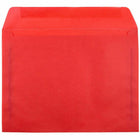 JAM Paper 9" x 12" Booklet Catalog Translucent Vellum Envelopes - Primary Red - 25 Pack-Size: 9 x 12 inches