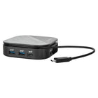 Targus USB-C Universal Dual HD Docking Station with 85W PD Pass-Thru - Black-Integrated lock slot accommodates standard security locks to safeguard equipment