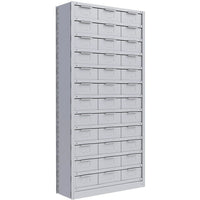 Metalware RK277 Boltless Shelving Unit, 13-Shelves, 36" x 12" x 76", Light Grey-Adjustable shelving system that provides high strength, yet economical storage capacity for your needs