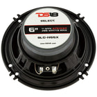 DS18 Select Series 6.5" 4-Way Coaxial Auto Speakers, Pair, 200 Watts-Power Rating: Max 200 watts, RMS 50 watts.