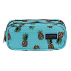 JanSport Large Accessory Pouch, Leopard Pineapples-Pencil case
