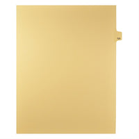 Mark Maker Legal Tabs - Letter Size - Buff - 1/25th cut - 25 tabs per package - 5 packages Pack - Number 131-Buff Single Tabs