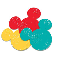 Eureka Mickey Mouse Paper Cut Outs, 108 Pack (EU-841008)-Paper cut outs
