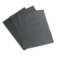 ACCO Recycled 20 pt. Pressboard Report Cover - Steel Fastener - Letter Size - 2" Capacity - Black-Durable 20 pt. genuine pressboard, Black