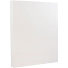 JAM Paper Strathmore Cardstock, 8.5 x 11, 80lb Bright White Linen, 250 Pack (144000B)-Size: 8-1/2" x 11"