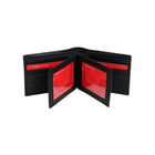 Champs Multicard-Multiwing ID Wallet -  Black-Genuine leather, black