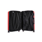 TOSCANO OTTIMO 21" Hardside Carry On Luggage - Vermred-5 Year Limited Global Warranty