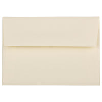 JAM Paper 4bar A1 Envelopes, 3.63 x 5 1/8, Strathmore Ivory Wove, 1000 Pack (191133B)-Ivory