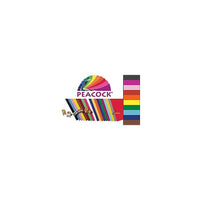 Pacon 4-Ply Railroad Board, 10 Assorted colours, 22" x 28", 100 Sheets-4-Ply (14 pt.) construction