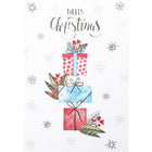 Rosedale "Merry Christmas" Presents Greeting Cards with Envelopes - 5-1/2" x 8" - 12 Pack-Greeting Cards