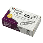 Charles Leonard Non Skid #1 Gem Paper Clips - 10 Pack (CHL202)-Dimensions: #1