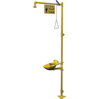 Bradley Halo Combination Emergency Shower & Eyewash Station (SEB801)-Type - Eyewash