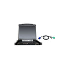 Aten 8-Port Single Rail KVM Bundle Kit-Interface/ports: 8 X KVM ,management ,USB