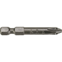 Apex 1/4" Phillips Power Drive, Acr, Phillips, #2 Tip, 1/4" Drive Size, 3-1/2" Length - 36 Pack-Drive Size 1/4"