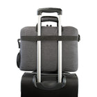 Swiss Gear 15.6" Laptop Case with USB Port, Grey (SWA5132)-RFID blocking pocket can help prevent high-tech identity thieves from stealing personal information stored on microchips in passports and credit cards