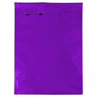 JAM Paper Foil Envelopes with Self Adhesive Closure, 10 x 13, Open End, Purple, 100 Pack (01323295B)-Material: foil