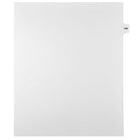 Mark Maker Legal Tabs - Letter Size - White - 1/15th cut - 25 tabs per package - 5 packages Pack - Number 108-White Single Tabs