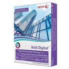 Xerox Bold Digital FSC Certified Printing Paper, 28 lb., 8.5" x 11", White, 500 Sheets (3R11760)-Brightness rating 100